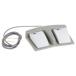 1 pcs - RS PRO General Purpose Momentary Foot Switch - Thermoplastic Case Material, SPST, 1.75 A Contact Current, 24V Contact