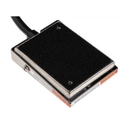 1 pcs - RS PRO Light Duty Momentary Foot Switch - Stainless Steel Case Material, SPST, 3 A @ 125 V ac Contact Current, 250V