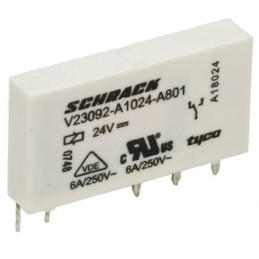 20 pcs - TE Connectivity PCB Mount Power Relay, 48V dc Coil, 6A Switching Current, SPDT