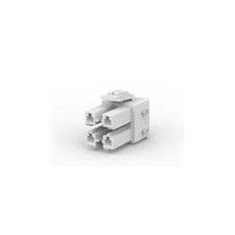 10 pcs : 179861-1 - Headers & Wire Housings AMP POWER D/LOCK PLUG HSG 4P