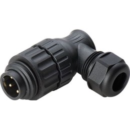 1 pcs - RS PRO Circular Connector, 4 Contacts, Cable Mount, Male, IP67