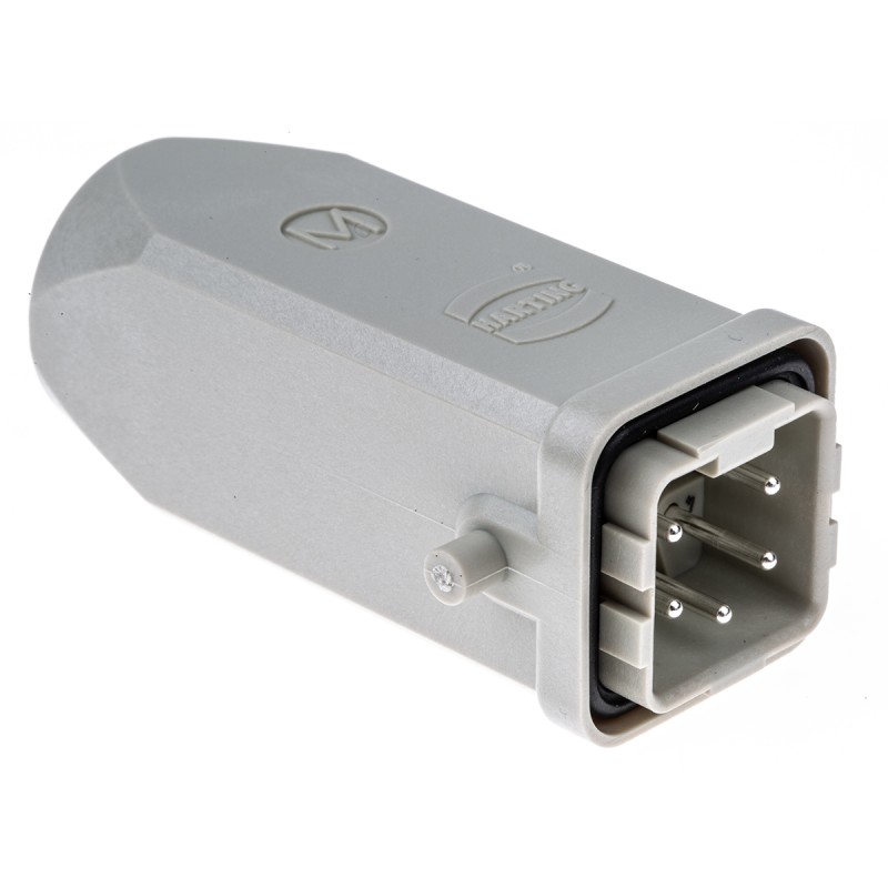 1 pcs - HARTING Quick Lock Connector Set, 4 Way, 10A, Male, Han A, 230 - 400 V