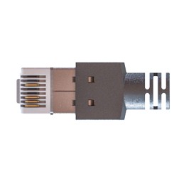1 pcs - Yamaichi Male RJ45 Connector, Plug-In