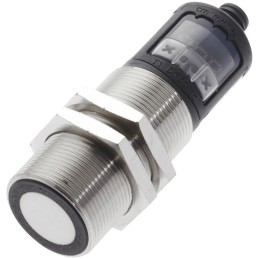1 pcs - BALLUFF Ultrasonic Barrel-Style Proximity Sensor, M30 x 1.5, 200 - 1300 mm Detection, 9 - 30 V dc, IP67