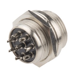 1 pcs - RS PRO Circular Connector, 8 Contacts, Cable Mount, Miniature Connector, Socket, Male