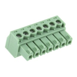 1 pcs - Phoenix Contact 3.81mm Pitch 7 Way Pluggable Terminal Block, Plug, Cable Mount, Screw Termination