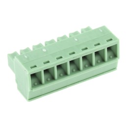 1 pcs - Phoenix Contact 3.81mm Pitch 7 Way Pluggable Terminal Block, Plug, Cable Mount, Screw Termination