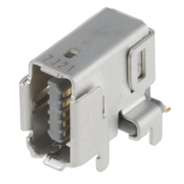 1 pcs - Hirose IX Industrial Series Female IX Industrial Connector, PCB Mount