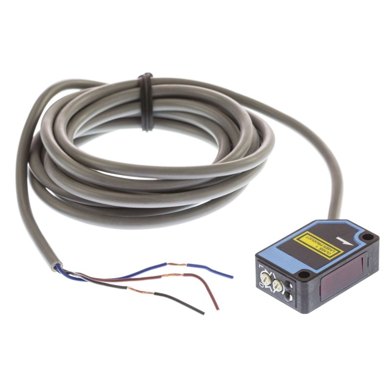 1 pcs - Sick Diffuse Photoelectric Sensor, Block Sensor, 450 mm Detection Range