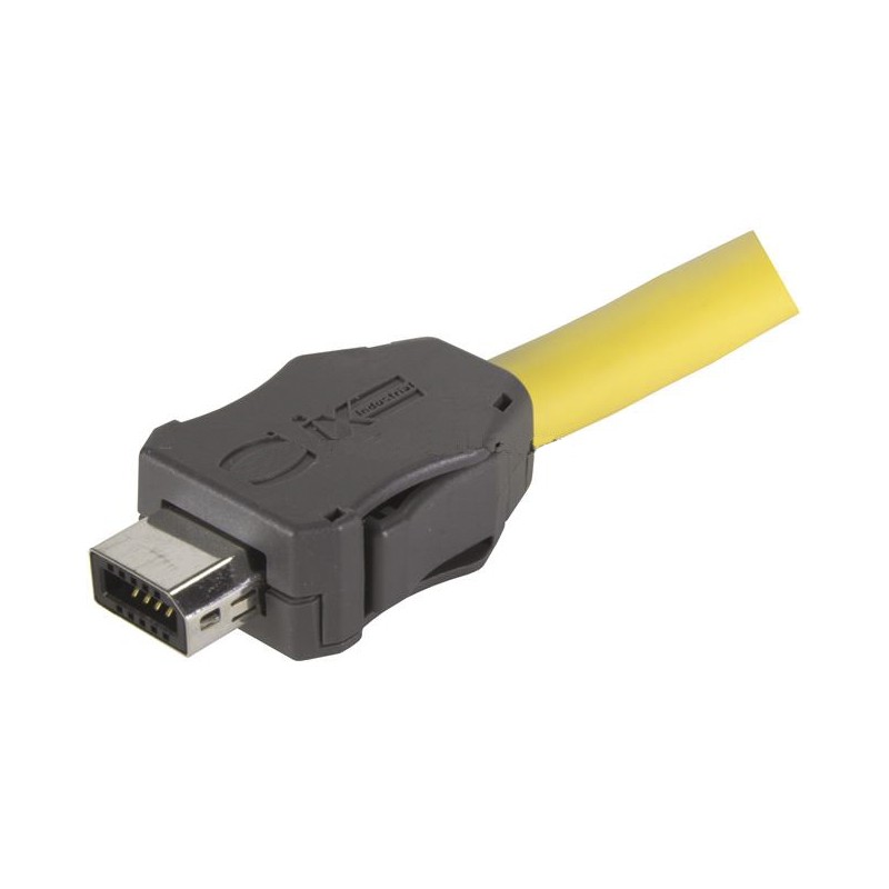 1 pcs - HARTING IX Industrial Series Male IX Industrial Connector, Cable Mount, Cat6a