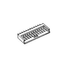 10 pcs : 280376-1 - Headers & Wire Housings 22P AMPMODU II SHRD HDR, ST, TIN