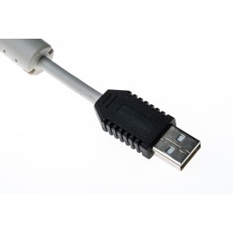 1 pcs - CHERRY Wired USB Compact Trackball Keyboard, AZERTY, Grey