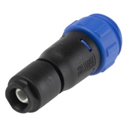 1 pcs - Bulgin Circular Connector, 12 Contacts, Cable Mount, Miniature Connector, Socket, Female, IP68, Buccaneer 400 Series