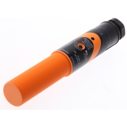1 pcs - ifm electronic Capacitive Barrel-Style Proximity Sensor, M18 x 1, 8 mm Detection, PNP & NPN Output, 10 - 55 V