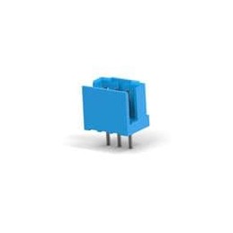 10 pcs : 2-292132-3 - Headers & Wire Housings CT P/HDR BOX V 3P BLUE