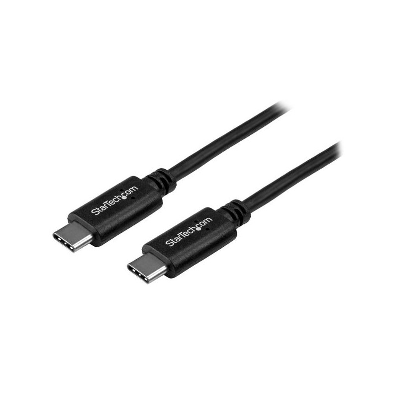 1 pcs - StarTech.com USB 2.0 Cable, Male USB C to Male USB C Cable, 0.5m