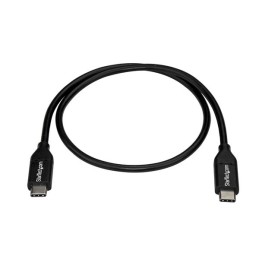 1 pcs - StarTech.com USB 2.0 Cable, Male USB C to Male USB C Cable, 0.5m
