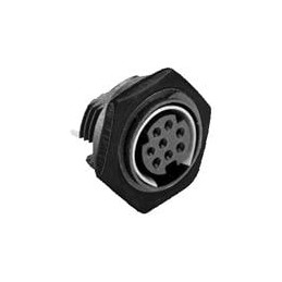 10 pcs : MD-60CV - Circular DIN Connectors Mini Din Connectors