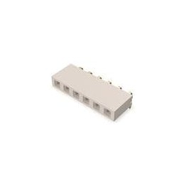 10 pcs : BG302-06-A-L-G - Board to Board & Mezzanine Connectors 6w, 2.54mm Pth Socket, SIL, TH, Horiz, GF, LCP Natural, Box