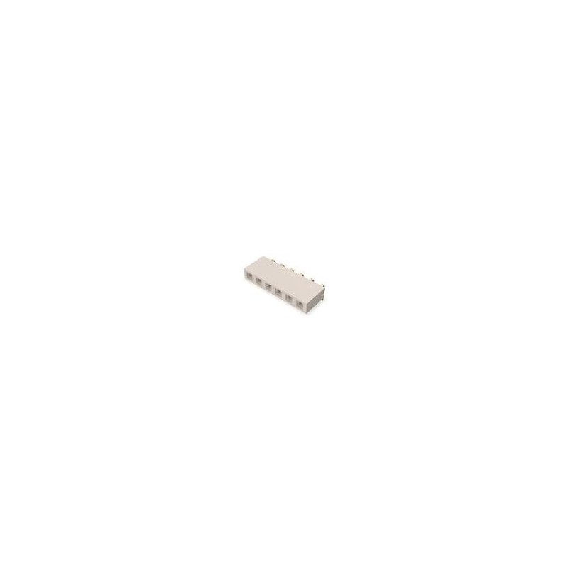 10 pcs : BG302-06-A-L-G - Board to Board & Mezzanine Connectors 6w, 2.54mm Pth Socket, SIL, TH, Horiz, GF, LCP Natural, Box