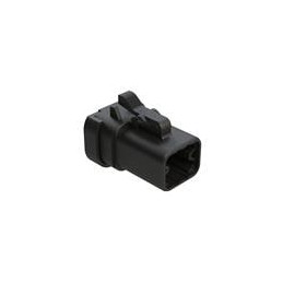 10 pcs : ATP06-4S-MM01BLK - Automotive Connectors 4 POS PLUG FEMALE