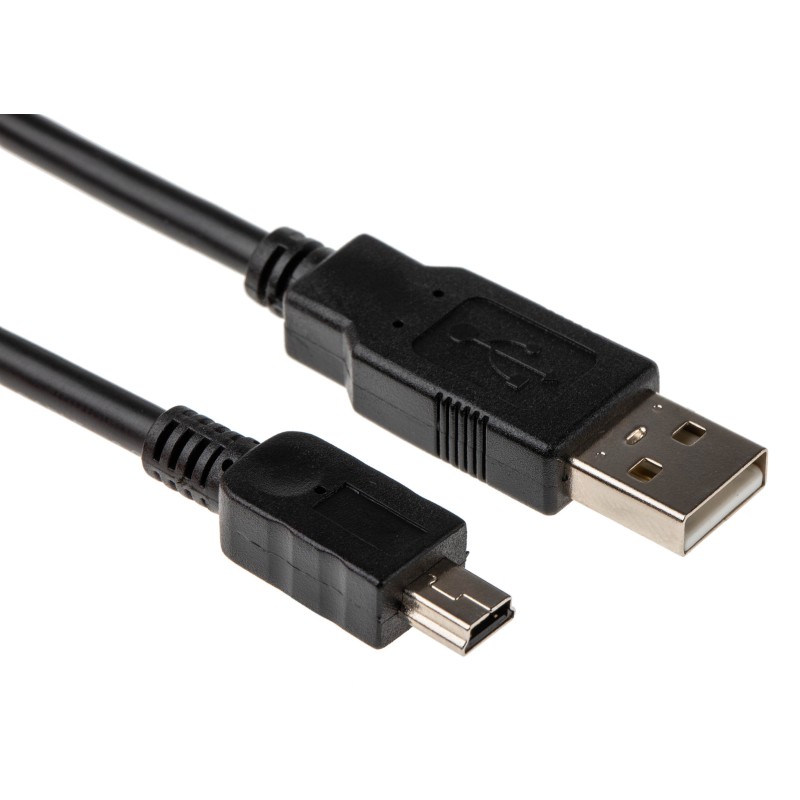 1 pcs - StarTech.com USB 2.0 Cable, Male USB A to Male Mini USB B Cable, 1m