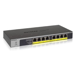 1 pcs - Netgear GS108LP, Unmanaged 8 Port Ethernet Switch With PoE