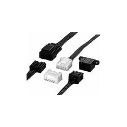 10 pcs : HCMWSB-05-K - Automotive Connectors 0.64 Unsld Sngl Rw Male 5Ckt Blk