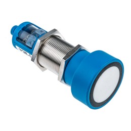 1 pcs - Sick Ultrasonic Barrel-Style Proximity Sensor, M30 x 1.5, 350 - 3400 mm Detection, Analogue Output, 9 -