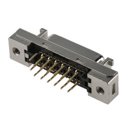 1 pcs - 3M, 102 Series Female 26 Pin Straight Through Hole SCSI Connector 2.54mm Pitch, Solder