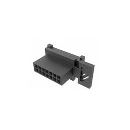 10 pcs : 10160855-14GLF - Headers & Wire Housings MinitekPwr 3.0DualRow Plug 14 POSBlack
