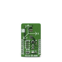 1 pcs - MikroElektronika Development Kit Display Orientation, Drop Detection Applications (for Warranty Logging), HID