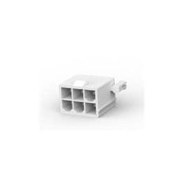 10 pcs : 1586040-6 - Headers & Wire Housings 6P VAL-U-LOK VRT HDR W/P V0