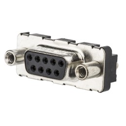 1 pcs - Amphenol FCI Delta D Series, 9 Way Through Hole PCB D-sub Connector Socket, 2.74mm Pitch