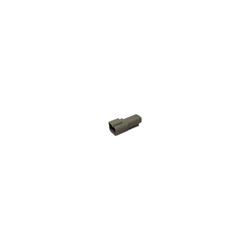 10 pcs : DT04-2P-P004 - Automotive Connectors REC, 2P, GRY, N