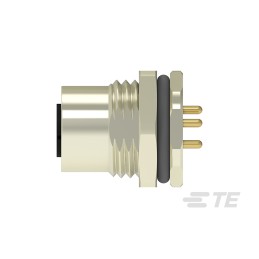 1 pcs - TE Connectivity Circular Connector, 4 Contacts, Rear Mount, M12 Connector, Socket, Female, IP67