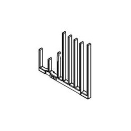 10 pcs : 12129213 - Automotive Connectors SECONDARY LOCK BLUE