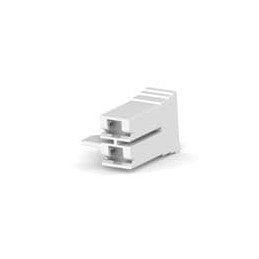 10 pcs : 1-521771-1 - Headers & Wire Housings 250 FASTON HSG.,REC.,2 POS,NATRUAL
