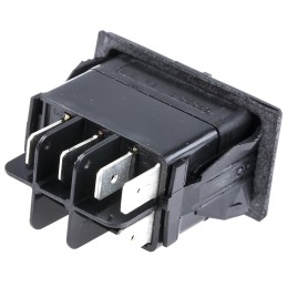 1 pcs - Carlingswitch Illuminated SPDT, Latching Rocker Switch Panel Mount