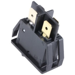 1 pcs - Marquardt Illuminated DPST, On-None-Off Rocker Switch Panel Mount