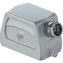 1 pcs - Wieland Hood BAS GOT GG Heavy Duty Power Connector Housing, 6 Contacts, M20 Thread