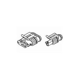 10 pcs : 282080-3 - Automotive Connectors 1.5 SERIES 2P PL