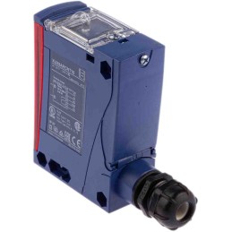 1 pcs - Telemecanique Sensors Retroreflective Photoelectric Sensor, Block Sensor, 11 m Detection Range