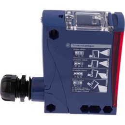 1 pcs - Telemecanique Sensors Retroreflective Photoelectric Sensor, Block Sensor, 11 m Detection Range