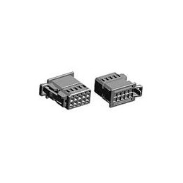 10 pcs : 1488973-1 - Automotive Connectors PLUG 2X5 UNSEALED MQS KEY KA