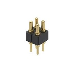 10 pcs : 827-22-004-10-001101 - Headers & Wire Housings 4P SLC HDR SPRING LD HDR VERT MNT DBL RO