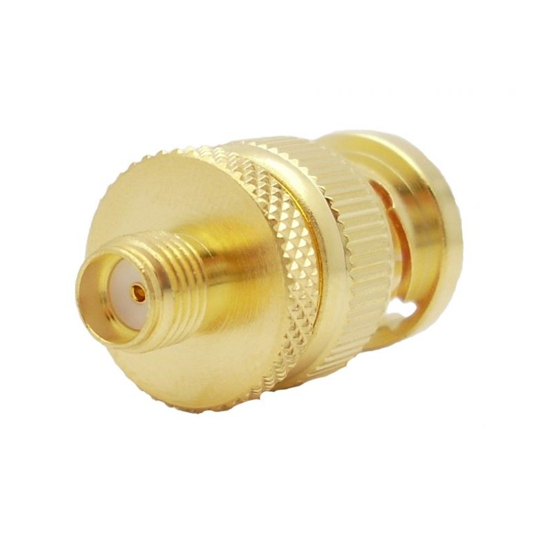 1 pcs - Amphenol RF Plug Cable Mount BNC Connector, 50Ω, Straight Body