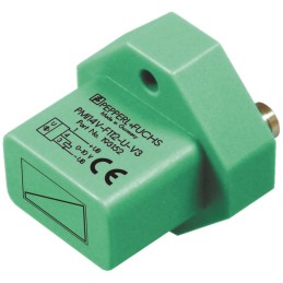 1 pcs - Pepperl + Fuchs Inductive Block-Style Proximity Sensor, 2.5 mm Detection, Analogue Output, 18 - 30 V dc, IP67