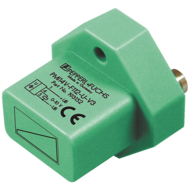 1 pcs - Pepperl + Fuchs Inductive Block-Style Proximity Sensor, 2.5 mm Detection, Analogue Output, 18 - 30 V dc, IP67
