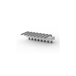 10 pcs : 640385-8 - Headers & Wire Housings 8P FLAT R/A HDR Sn .025 Square post